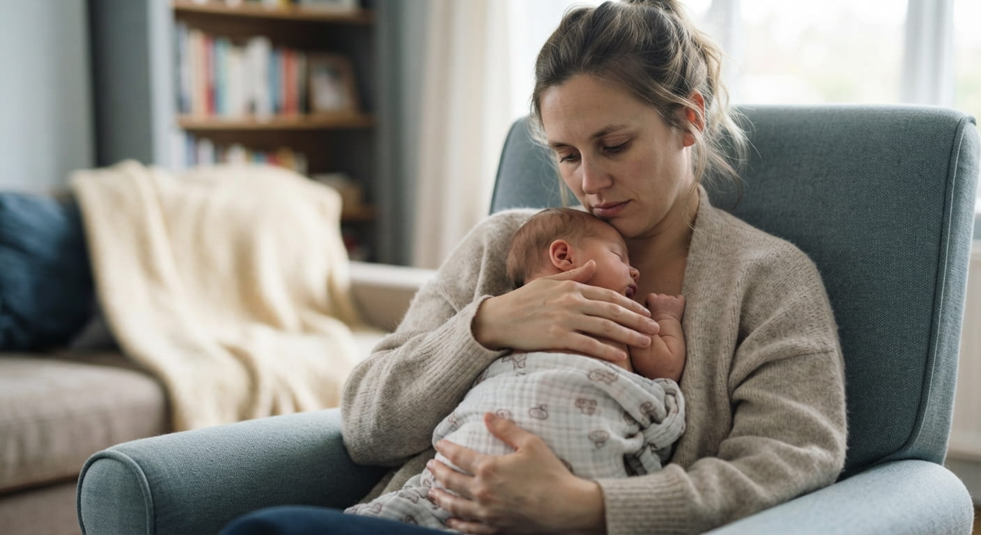 Postpartum Anxiety vs. Baby Blues